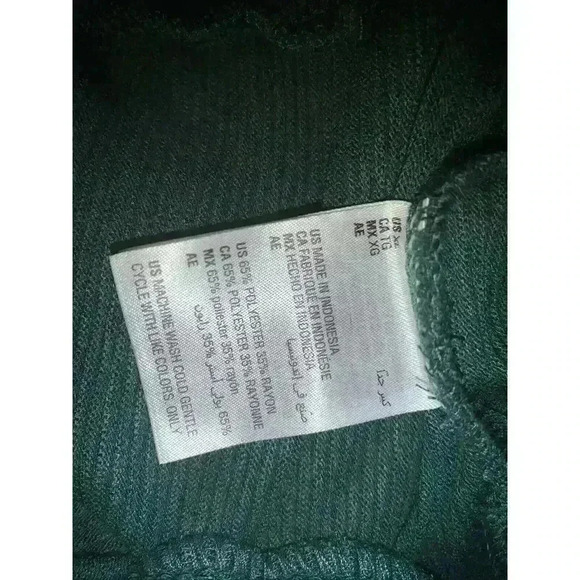 Alfani Women's Wide-Leg Pull-On Pants Green Cedar Basalm Size XL, $69.5 NWT - Picture 6 of 7